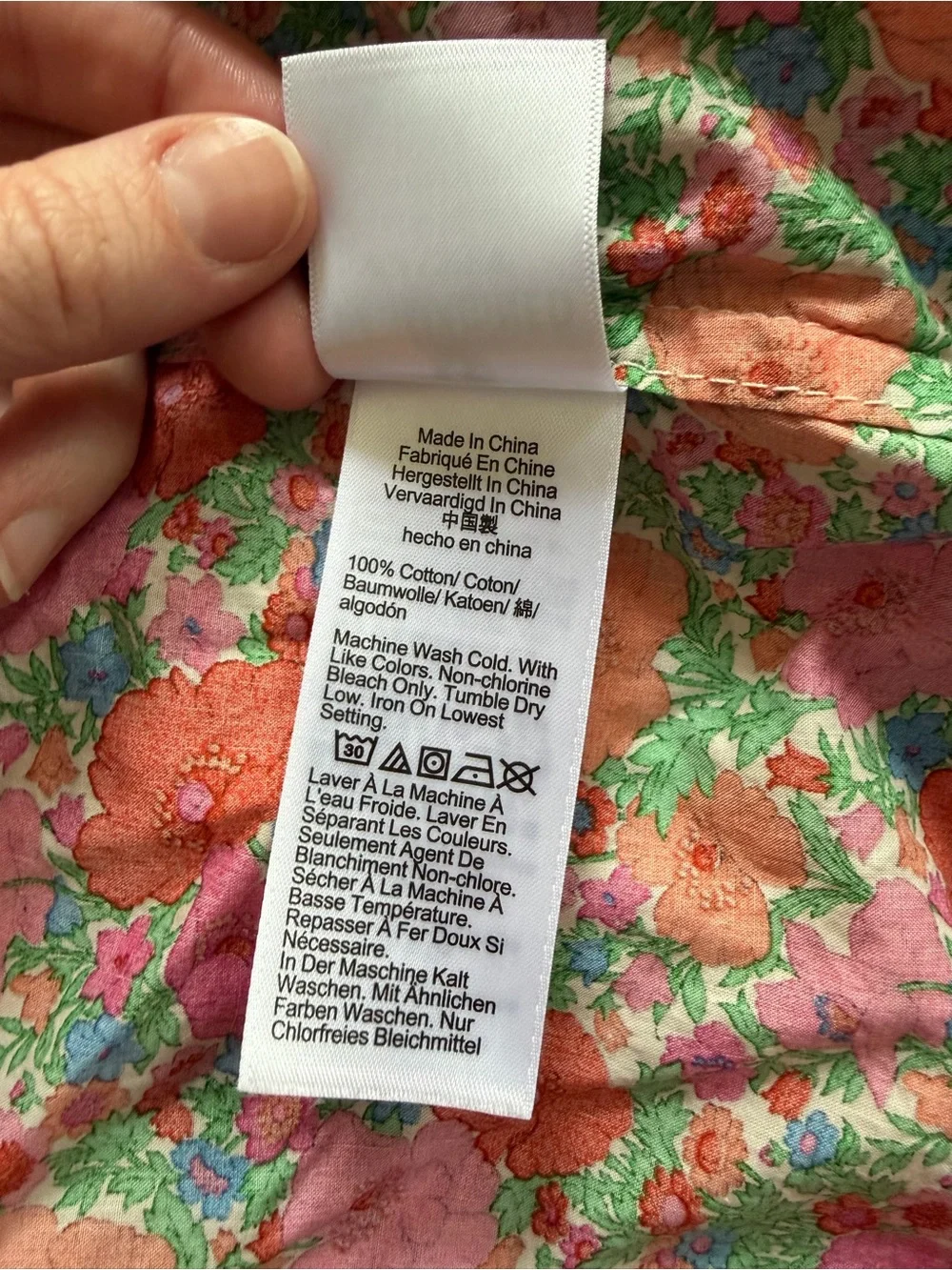J. Crew Liberty Women’s Floral button down